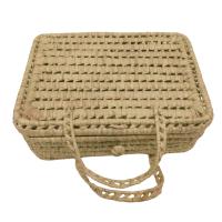 Maletín Cesta Picnic Palma Natural Medidas 40 cm de Largo x 31 cm de Ancho x 38 cm de Alto Artesanal - details 5
