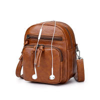 Bolso Cruzado Vintage Yogodlns Para Mujer En Cuero PU Suave Bolsa De Hombro Multifuncional Estilo Mensajero Pequeño Gran Capacidad - details 7