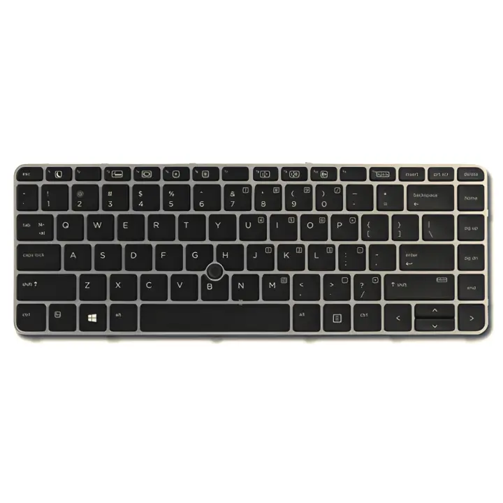 Teclado Retroiluminado HP para Ordenador Portátil Elitebook 840 G3 Negro Holandés - 1