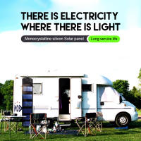 Cargador Solar Portátil 1PC Con Salida USB Para Uso Exterior Viajes Y Camping Carga paraLinterna Y Ventilador - details 8