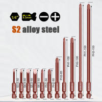 LAOA 1pc Bit De Destornillador S2 De Acero De Aleación Para Destornillador Eléctrico Y Perforadora Con Magnetismo Tipo De Ranura Phillips - details 0