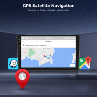 Reproductor Multimedia Para Coche Android 14 2 Din Con GPS Androidauto Carplay Pantalla Táctil De 7/9/10 Pulgadas ROM 64G RAM 2G Soporte WiFi Y Control Del Volante - details 5