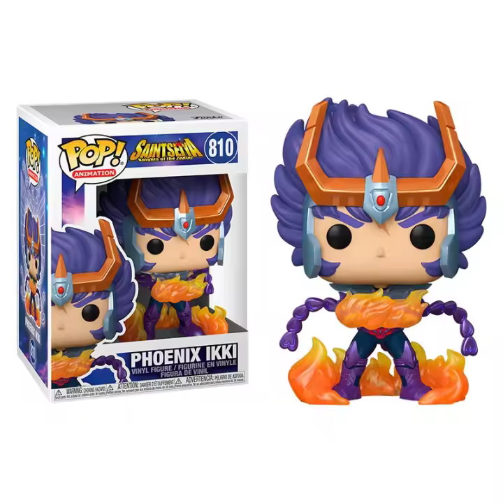 Funko Pop! Animation: Saint Seiya - Phoenix Ikki - Figura de Vinilo Coleccionable - Idea de Regalo- Mercancia Oficial - Juguetes para Niños y Adultos - Anime Fans - Muñeco para Coleccionistas - MR POPYE - 1