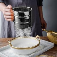 Sieve De Harina Eléctrico De Acero Inoxidable Para Cocina Herramientas De Pastelería Y Hornear Filtro De Malla Fina Portátil Eco-amigable - details 6