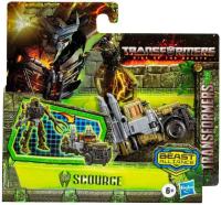 HASBRO - FIGURA DE ACCIÓN DE SCOURGE DE TRANSFORMERS - Rise of the Beasts Battle Changers - ¡Los robots clásicos de Transformers y los robots bestia se unen en una alianza épica! - Recomendado para mayores de 6 años. - details 0