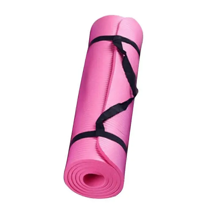 Small 15 Mm Thick And Durable Yoga Mat Anti-Skid Sports Fitness Mat Anti-Skid Mat To Lose Weight - 1