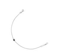 Sterling silver gemstone bear bracelet for women simple light luxury fashion jewelry - details 2