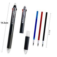 Bolígrafo Erasable 3 En 1 Creativo Tinta Invisible De 3 Colores Recargable Multicolor Para Oficina Y Escuela 0.5mm - details 1
