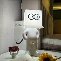 Lámpara De Mesa Creativa LED Claustrada Niño Enchufe USB Luz Nocturna Para Dormitorio Iluminación De Lectura Regalo Para Niños - details 0
