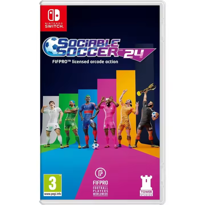 SOCIABLE SOCCER 24  SWITCH PAL ESPAÑA NUEVO FISICO ESPAÑOL PRECINTADO - Videotec - 1