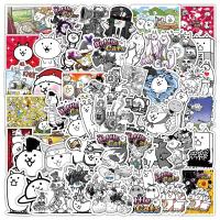 Pegatinas the Battle Cats 10/30/50PCS Dibujos Animados Divertidos Para Laptop Teléfono Guitarra Bicicleta Patineta Scrapbooking Decales PVC - details 0