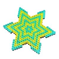 Plantilla De Bolas Hama 5mm Con Papel De Color Plástico Estencil Puzzle De Péguedos Pixel DIY Transparente Para Juguete Educativo Para Niños - details 22