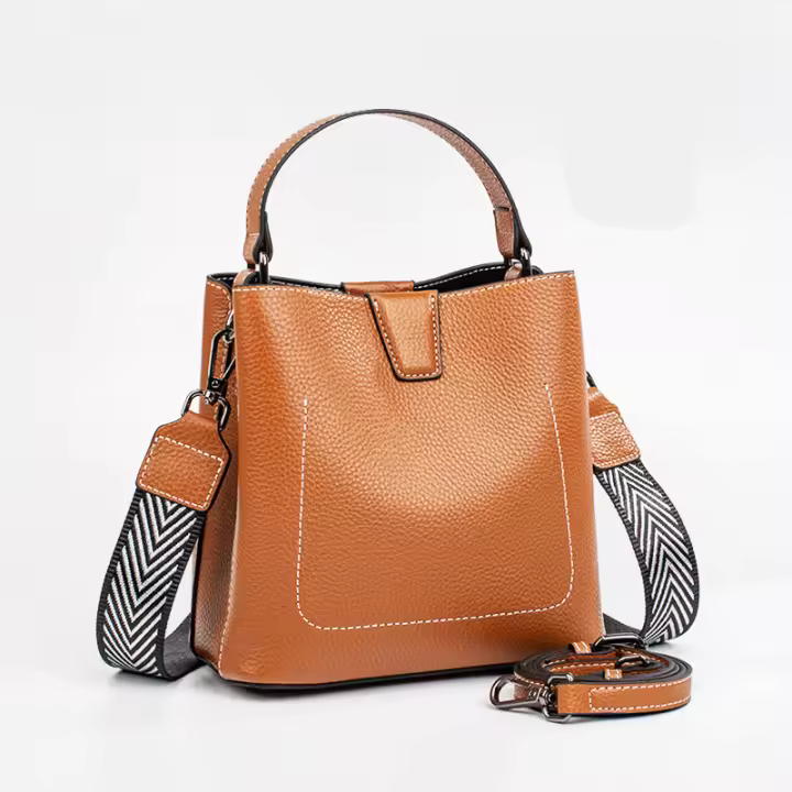 Bolso del zurriago para las mujeres, pequeña bolsa de asas para las mujeres, bolso, sal - 1