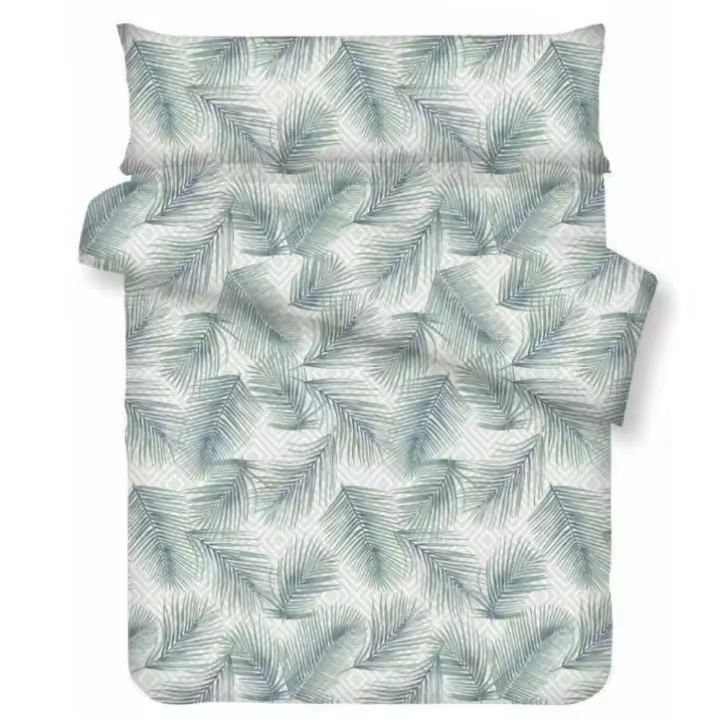 Funda nórdica cama 135 cm .modelo moderna juego completo para el frio con bajera Muy Suave Transpirable Microfibra - Funda Edredón Fácil lavado a máquina en agua fría.CXJF - 1