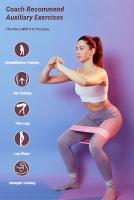 3Pcs Bandas De Resistencia De Tela Para Glúteos Y Piernas Ejercicio De Squat Y Estiramiento Adecuado Para Gimnasio Y Yoga Equipamiento De Fitness - details 2