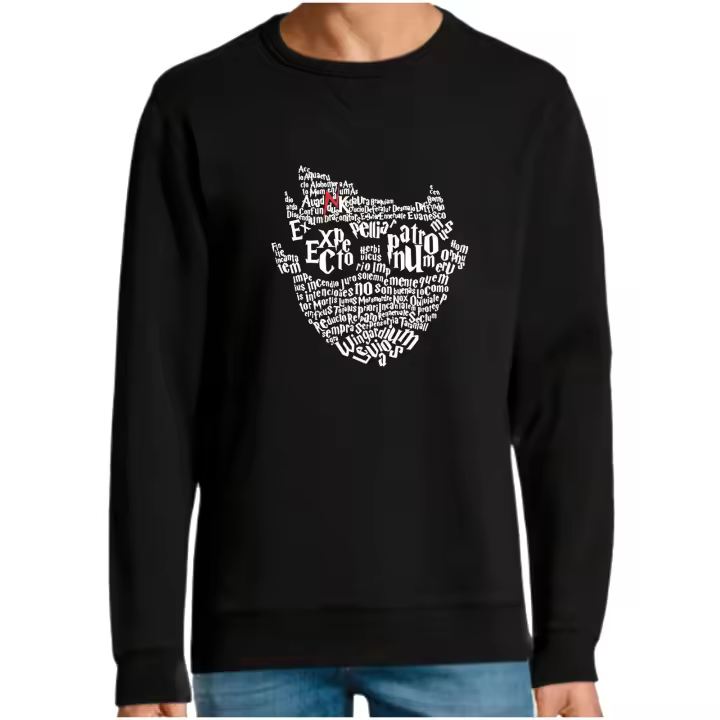 The Fan Tee Sudadera Sin Capucha de HOMBRE Harry Potter Hogwarts Gryffindor Slytherin Ron Hermione Albus Dumbledore  002 - 1