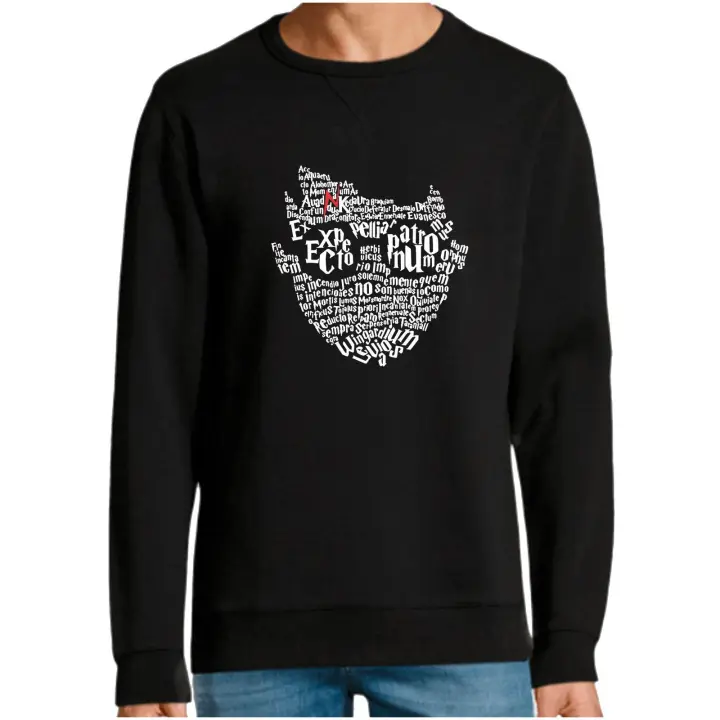 The Fan Tee Sudadera Sin Capucha de HOMBRE Harry Potter Hogwarts Gryffindor Slytherin Ron Hermione Albus Dumbledore  002 - 1