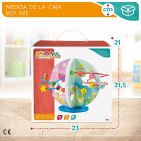 WOOMAX Laberinto cuentas de madera planetas - details 5