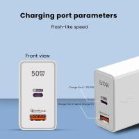 Banner - Cargador USB Doble PD carga rapida 45W