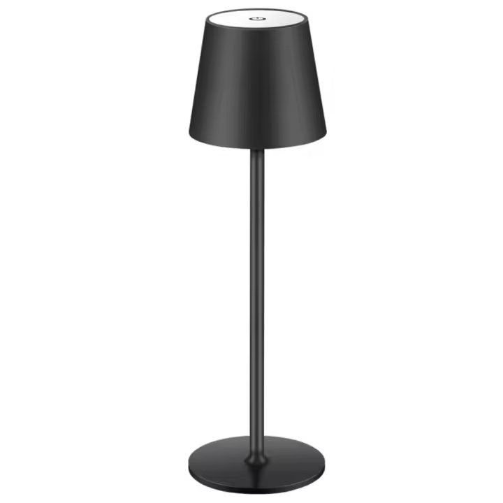 Lámpara De Escritorio LED Táctil Recargable 3 Colores Ajustable Para Dormitorio Sala De Estar Bar Comida Lectura Iluminación - 1