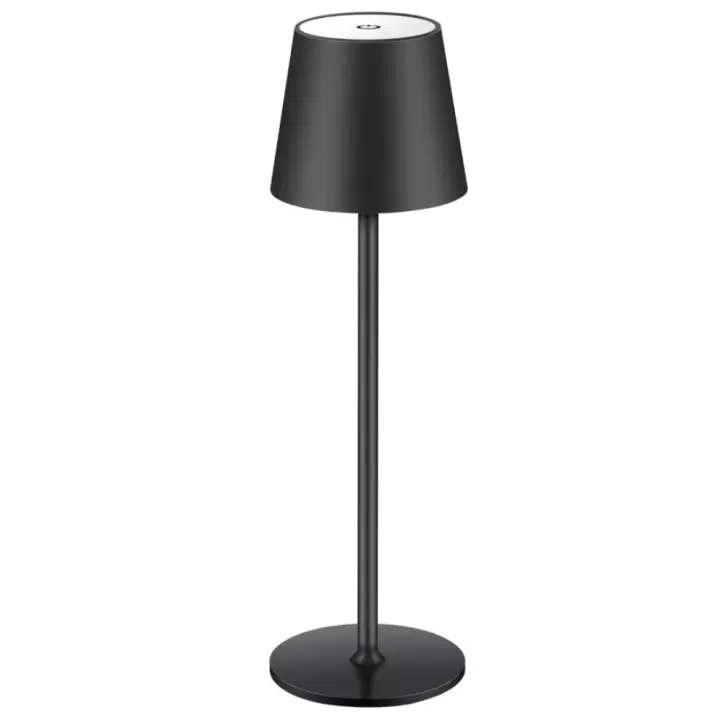 Lámpara De Escritorio LED Táctil Recargable 3 Colores Ajustable Para Dormitorio Sala De Estar Bar Comida Lectura Iluminación - 1