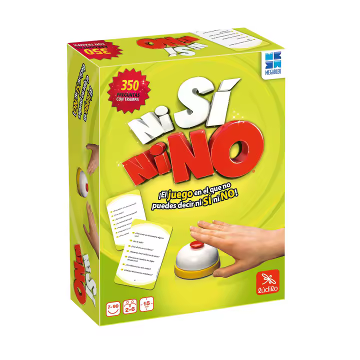 Ludilo - Juegos de Mesa Ni Si Ni No Compacto - Juego de Preguntas - 1