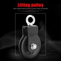 Pulley De Elevación De Fitness Con Alta Resistencia Acero Inoxidable Mudo Para Ejercitación En Casa Equipo De Gimnasio Para Entrenamiento De Fuerza Y Abdominales - details 0