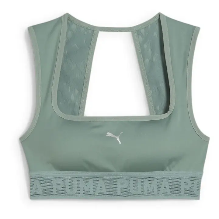 Puma Sujetador Deportivo Move Lace Verde - 1