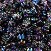 100pcs Bolas De Acrílico Pequeñas 4x7mm Con Colores Mixtos AB Brillantes Para Hacer Joyas Pulseras Collares Llaveros - details 11