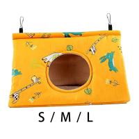 Nido De Pavo Real Peonía Para Periquitos Y Cacatúas Casa De Descanso Invierno Cálido Hamaca Colgante De Peluche Escondite Para Pájaros Accesorios De Jaula - details 0