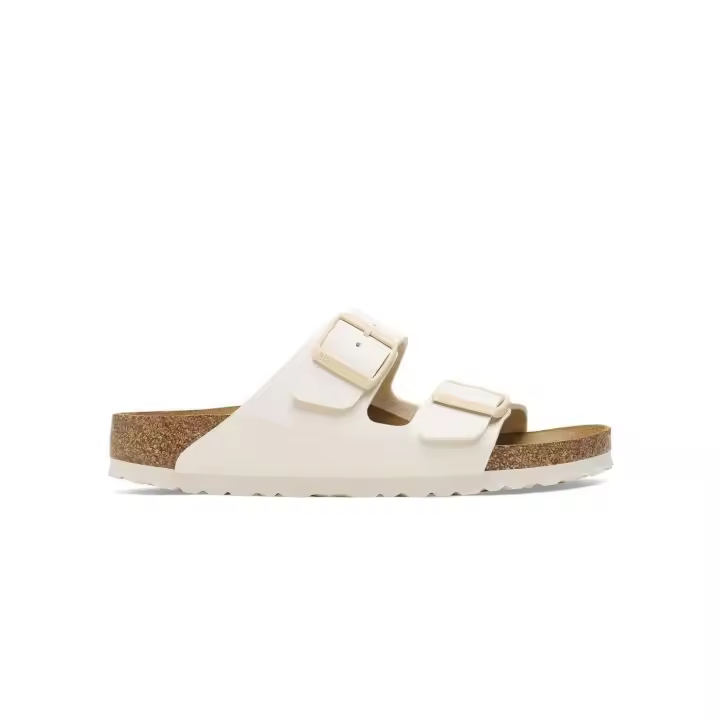 Sandalia Birkenstock Arizona BF Eggshell Mujer Blanco - 1