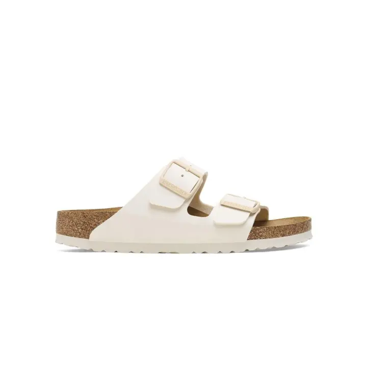 Sandalia Birkenstock Arizona BF Eggshell Mujer Blanco - 1