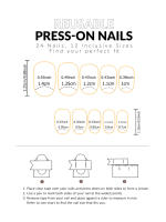 24PCS Uñas Postizas Presionadas Cortas Rosa Cuadradas Diseño De Amor Uñas Postizas Francesas Con Brillo Uñas Lindas Para Fiesta - details 5