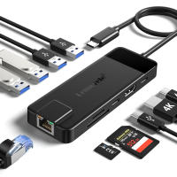 Lemorele Hub USB-C 9 en 1 – HDMI 4K, Ethernet Gigabit, 100W PD, USB-C 5Gbps, SD/TF – Compatible con MacBook, HP, Lenovo, Dell - details 8