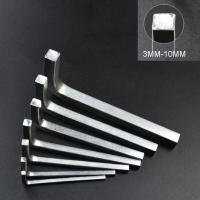 Llave De Cabeza Cuadrada L Shaped 3-10mm Con Punto De Cuatro Diagonales De Acero Cromo Vanadio Multifuncional Para Apretar Tornillos Cuadrados - details 0