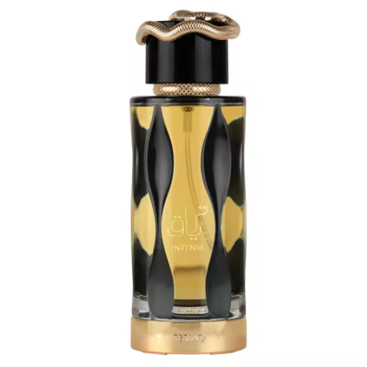 Perfume árabe Teriaq Intense EDP para hombres y mujeres de Lattafa de 100 ml - 1