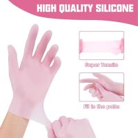 2 Pares De Guantes Y Calcetines Hidratantes Para Cuidado De Manos Y Pies Con Callos Anti-Derrapantes Gel De Silicona Herramientas De Manicura Para Piel Seca Y Agrietada - details 4