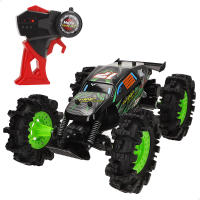 Maisto Tech - Coche teledirigido 4x4, Swamp Crawler, ruedas gigantes con tacos, frecuencia 2.4 GH.z, 6 direcciones, alcance 35 metros, todoterreno, carga USB, radiocontrol niño, control remoto, coches teledirigidos para niños, +8 años - details 0
