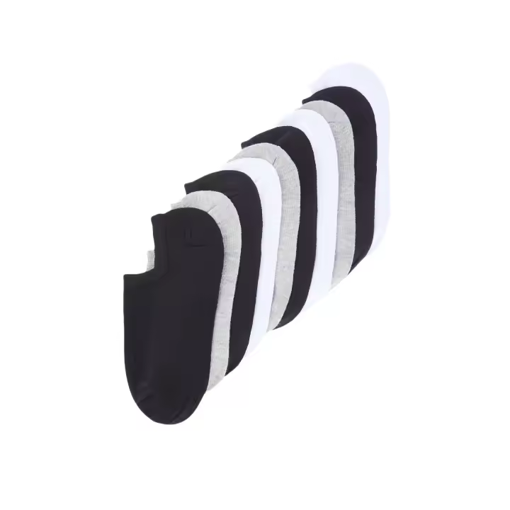 Trendyol Multicolored 10 Pack Cotton Basic Solid Color Sneaker-Short-Ankle Socks Tmnss24Co00003 - 1