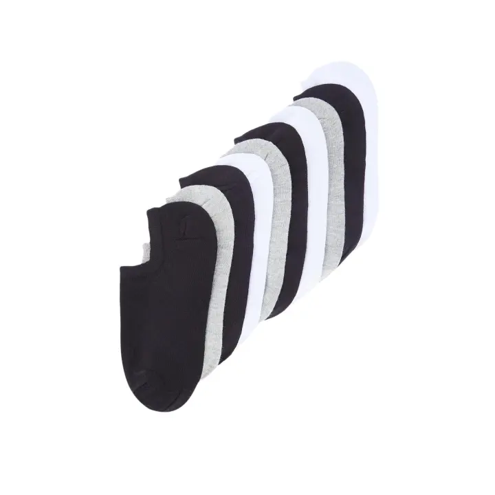Trendyol Multicolored 10 Pack Cotton Basic Solid Color Sneaker-Short-Ankle Socks Tmnss24Co00003 - 1