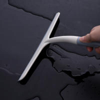 Cepillo De Limpieza Multifuncional De Silicona Para Ventanas Baño Cocina Piso Herramienta De Limpieza De Vidrio Eco-amigable Con Mango De Plástico - details 5