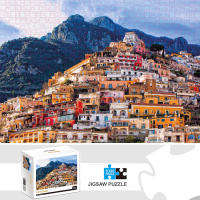 Rompecabezas Positano 1000 Piezas Para Adultos Juego Familiar De Decoración Del Hogar Juguetes Educativos De Papel - details 0