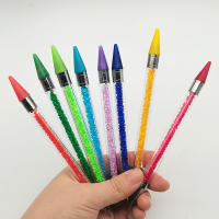 1pcs Herramienta De Dote De Joyería Doble Cabeza De Cristal Pluma Para Picking Y Pintura De Cera Con Piedras Preciosas - details 2