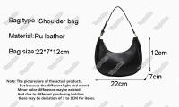 Bolso De Hombro En Forma De Silla Para Mujer De Cuero PU De Color Sólido Bolso Clutch Mensajero underneath Moda Bolsos De Mano - details 0