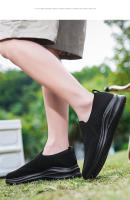 Zapatos De Vulcanización Para Hombre Moda Transpirable Zapatillas Casuales De Malla Ligeros Y Cómodos Para Exterior Y Caminar - details 13