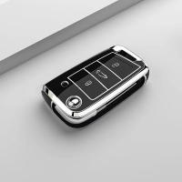 Funda Para Llave De Coche TPU Plegable Para VW Volkswagen Golf 7 MK7 Tiguan MK2 SEAT Ateca Leon FR Ibiza Skoda Octavia A7 - details 8