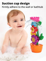 Juguetes De Baño Serie Abejas Pequeñas Pueden Almacenar Fugas De Agua Con Ducha Las Flores Se Voltearán Material Plástico PP - details 1