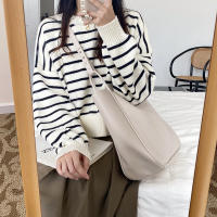 Bolso De Hombro Para Mujer Grande Capacidad 2024 Moda Retro De Trabajo Bolsa De Viaje Con Solapa Única Material PU Con Funda De Poliéster - details 15