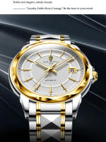 Reloj Mecánico LIGE Para Hombre Lujo Acero Inoxidable Resistente Al Agua Con Caja Reloj De Pulsera Automático Casual De Moda - details 10