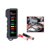 Prueba De Batería De Auto 12V Digital Dispositivo De Prueba De Batería De Vehículo Portátil Monitor De Batería Mini Para Coches Motocicletas Camiones - details 1